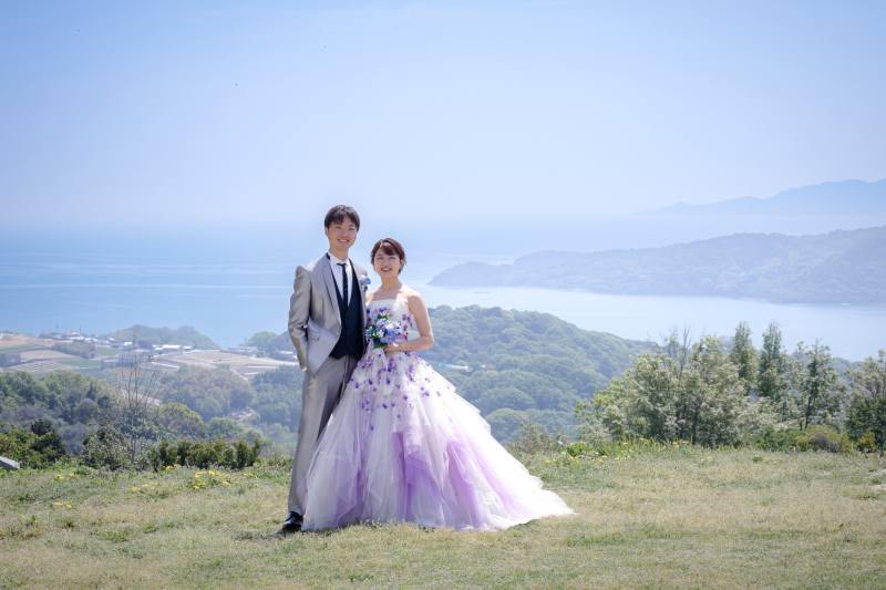 県内どこでもロケーションフォトプラン | ドレス&タキシードと美容着付け、データ100カット付き