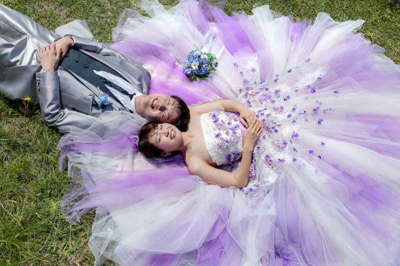 県内どこでもロケーションフォトプラン | ドレス&タキシードと美容着付け、データ100カット付き