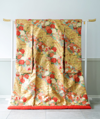 色打掛 1127 金地牡丹