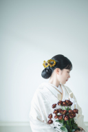 花鳥水明図 ゴールド