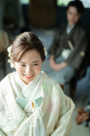 鶴 Lame ミントグリーン