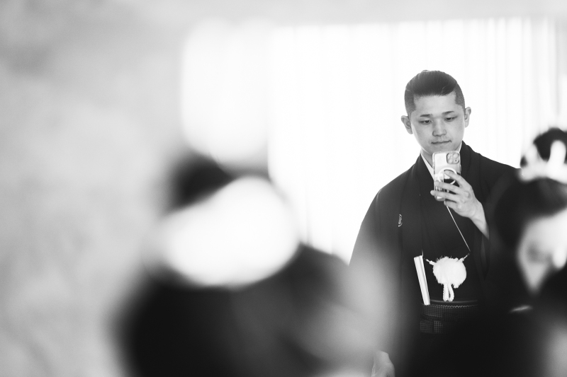 お仕度シーン②