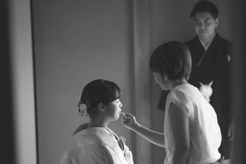 ご実家でのお仕度