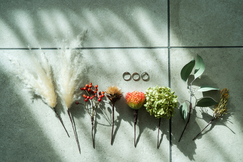 指輪とヘッドパーツ