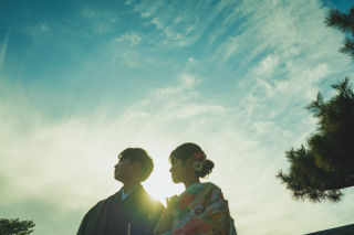 冬の大覚寺ロケーション撮影