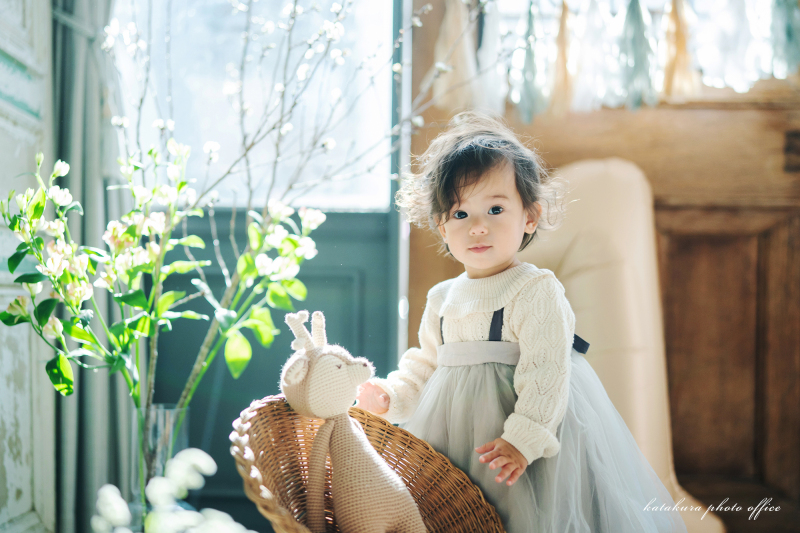 ファミリーフォト スタジオ撮影