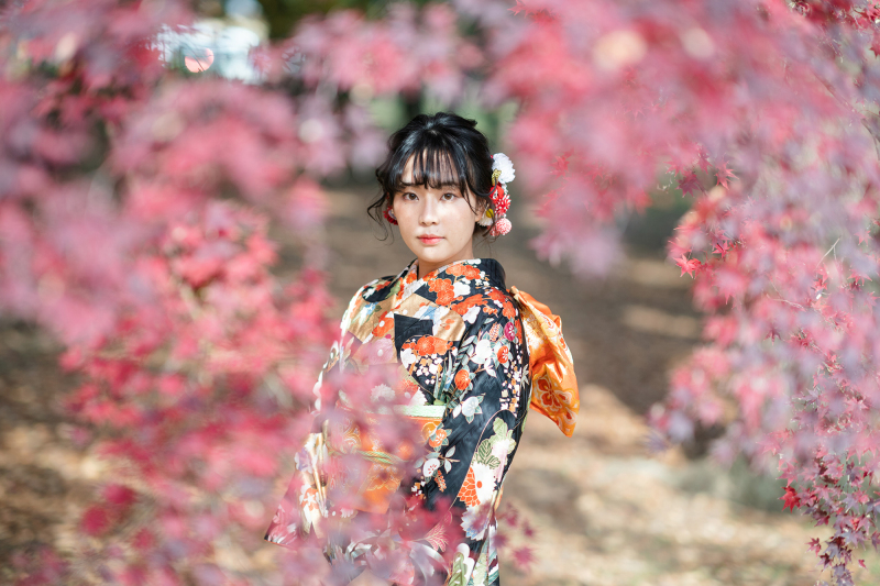 成人式前撮り ロケーション撮影