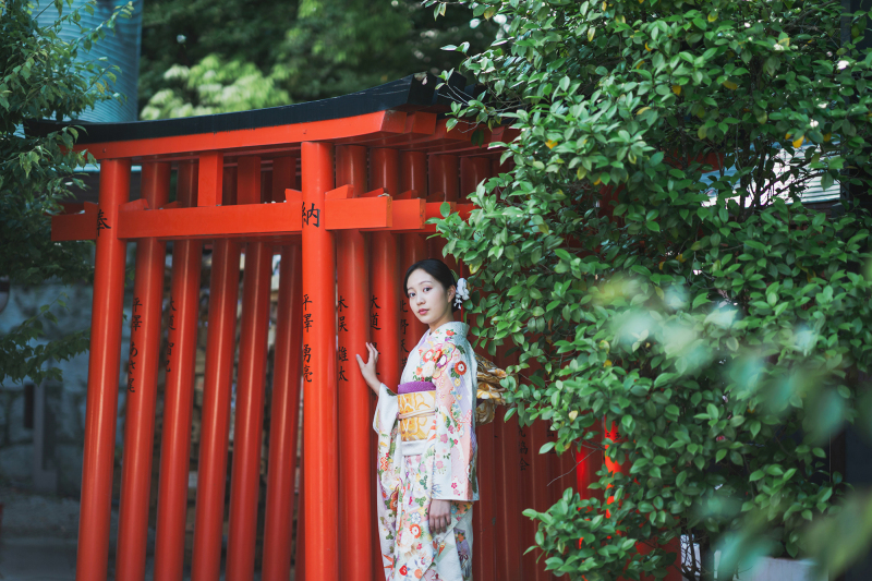 成人式前撮り ロケーション撮影