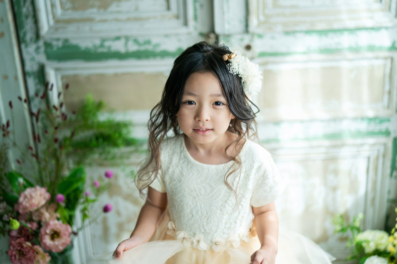 ファミリーフォト スタジオ撮影