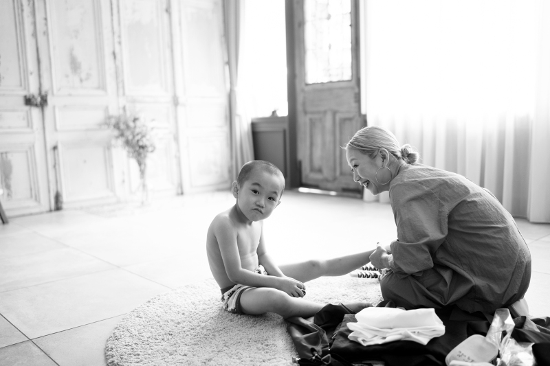 七五三撮影 お仕度シーン~ご祈祷~境内ロケ