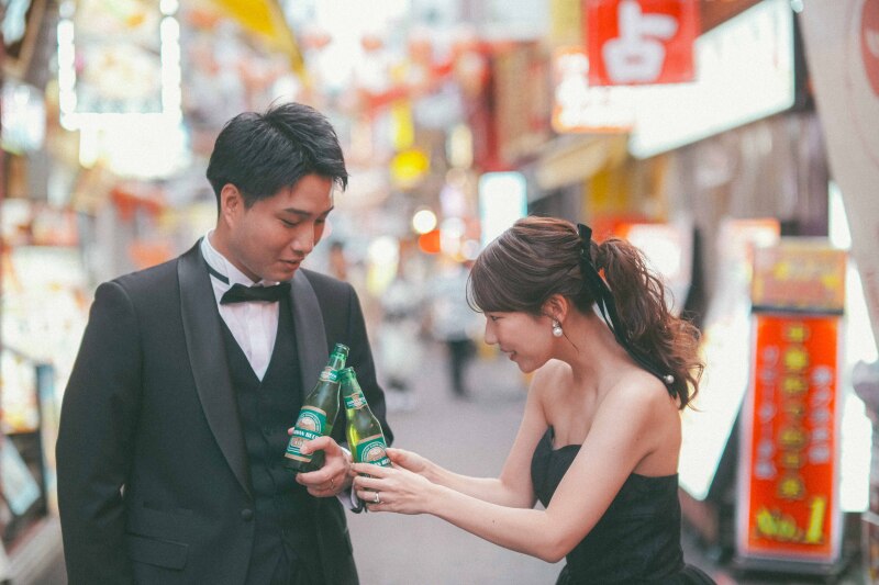 ビールで乾杯!!