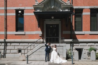 夏日の横浜開港記念会館