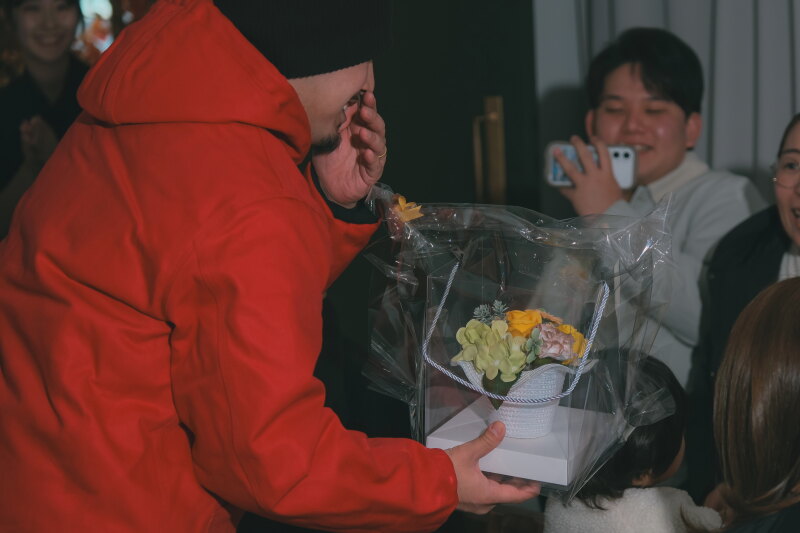 驚きのサプライズ