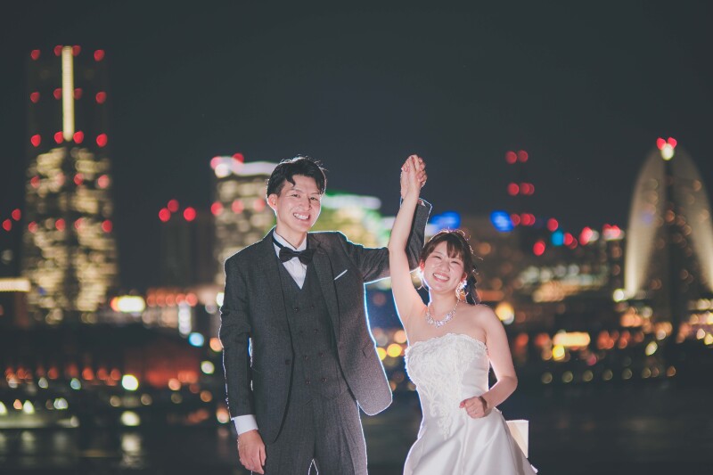 撮影の最後は一番の笑顔で