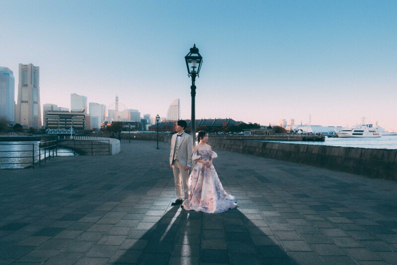 海と青空に包まれて