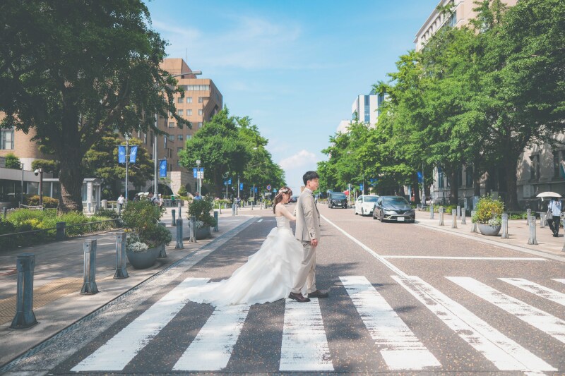 カジュアルな1枚も