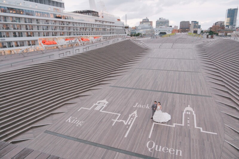 定番スポットに豪華客船の飛鳥まで