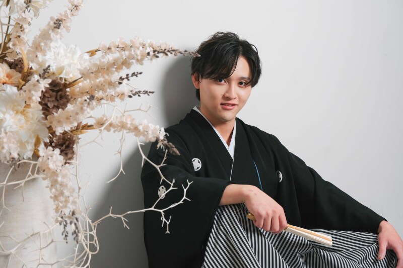 和装姿もばっちり!