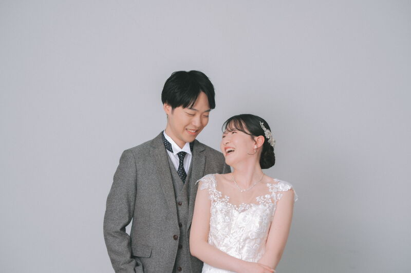 ぎゅっとくっついて、お顔を見合わせてみてください