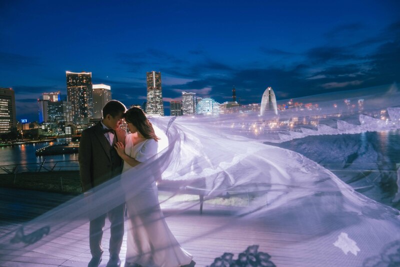 ベールでふんわり