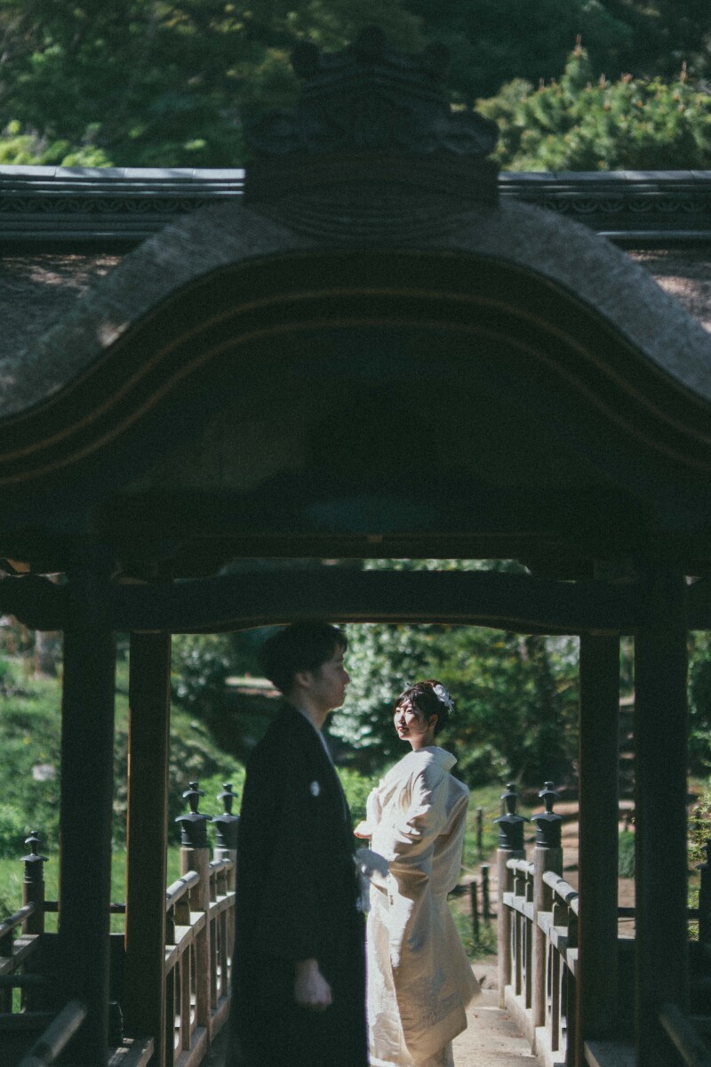 白無垢へ衣装チェンジ♪