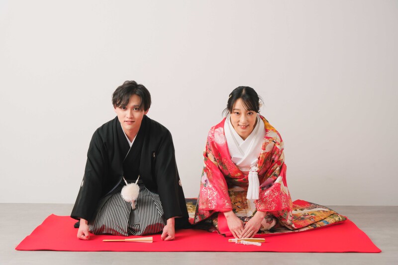 最後は正座で♪