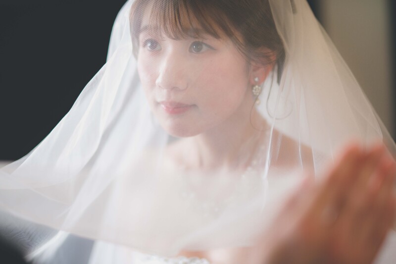 ベールを使って