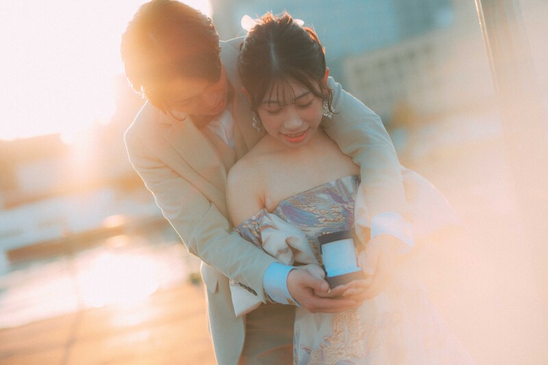 優しい潮風の中で