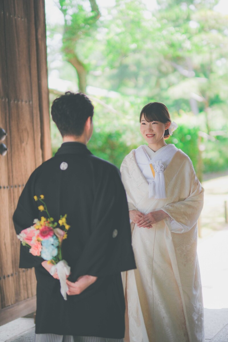 色鮮やかなブーケを