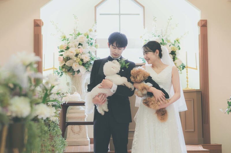 Photo Studio Jheart 横浜店（フォトスタジオジェイハート)_ペットと一緒に撮影できる