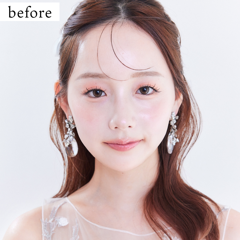 ヘアメイクの技術 写真1 before
