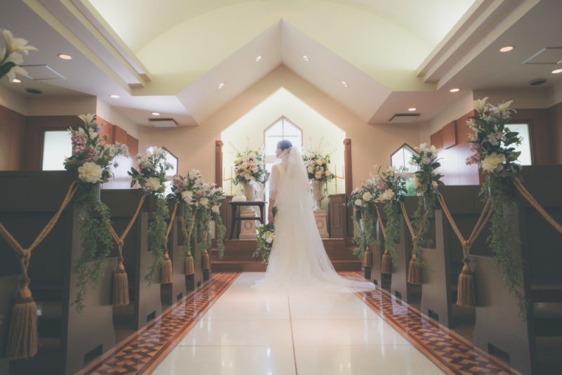 【少人数での写婚式】山手ヘレン教会+会食付き◎貸切の会食会場で幸せなひと時を◎データ100カット納品