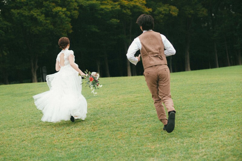 【根岸森林公園】◎120分撮影し放題◎全データ色補正付200カット納品・申請代行+申請料金込み・新婦様ヘアメイク付き