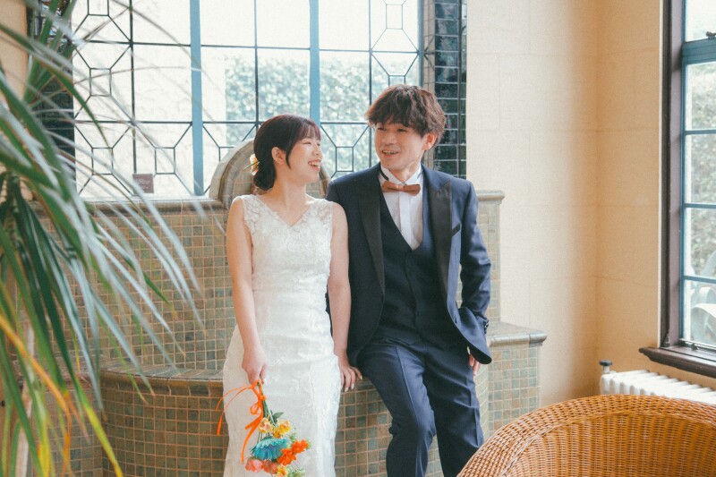 【山手西洋館】◎120分撮影し放題◎全データ色補正付150カット以上納品・新郎新婦様 洋装各1着・新婦様ヘアメイク付き※平日限定