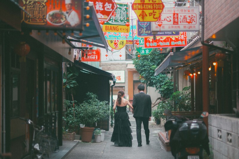 【中華街】◎120分撮影し放題◎全データ色補正付150カット以上納品・新婦様ヘアメイク付き※平日限定プランです。