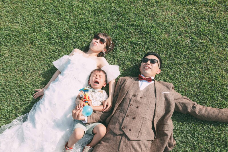 【フォミリーウェディングフォト】◎全データ色補正付で納品・申請代行+申請料金込み