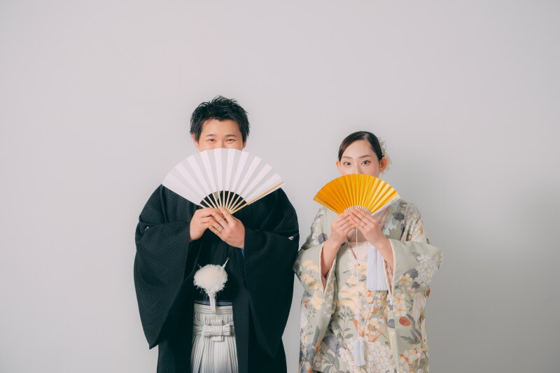 【スタジオ撮影】◎和装での室内撮影60分撮影し放題!◎全データ色味補正付100カット以上納品・着付け料金込み
