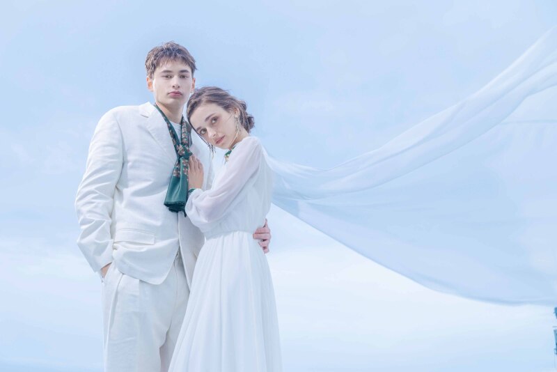 【山下埠頭】◎120分撮影し放題◎全データ色補正付150カット以上納品・新郎新婦様 洋装各1着・新婦様ヘアメイク付き