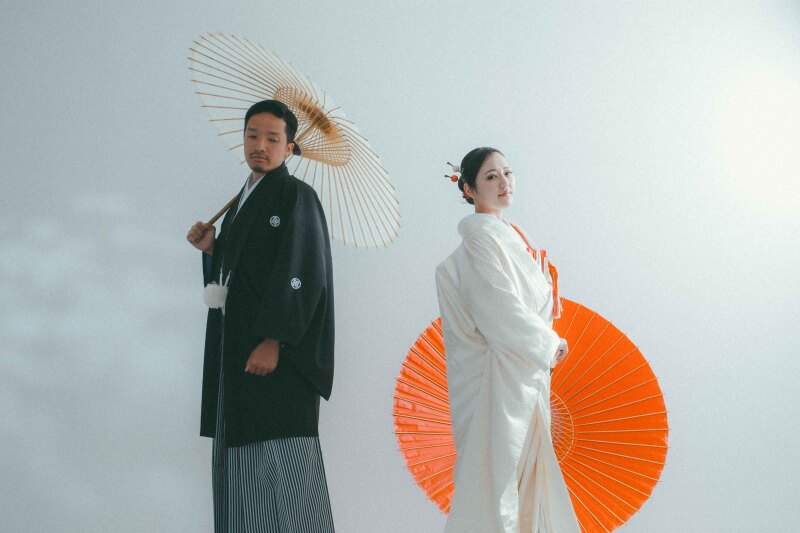 【スタジオ撮影】◎和装での室内撮影60分撮影し放題!◎全データ色味補正付100カット以上納品・着付け料金込み