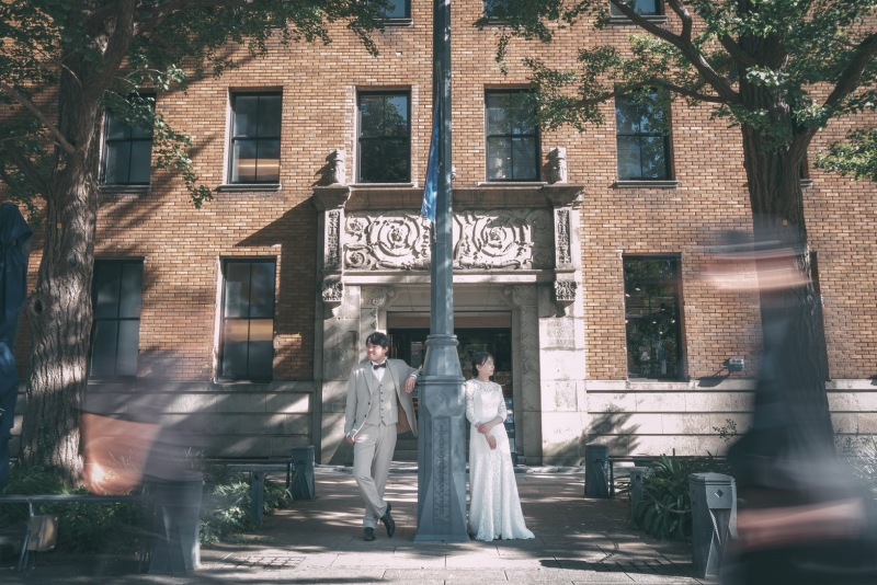 【日本大通り】◎120分撮影し放題◎全データ色補正付150カット以上納品・申請代行+申請料金込み・新婦様ヘアメイク付き