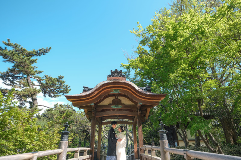【三渓園】横浜の庭園でのロケーション和装撮影◎120分撮影し放題◎全データ色補正付150カット以上納品・申請代行+申請料金込み