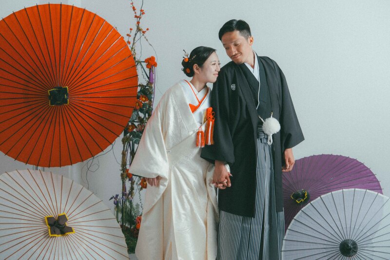 【スタジオ撮影】和装と洋装両方撮影できるお得なプラン◎全データ色味補正付150カット以上納品◎着付け料金込み・奥様ヘアメイク付き