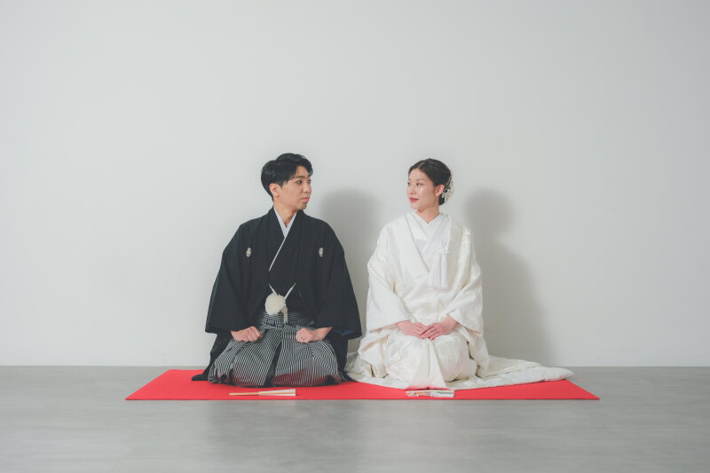 【スタジオ撮影】◎和装での室内撮影60分撮影し放題!◎全データ色味補正付100カット以上納品・着付け料金込み