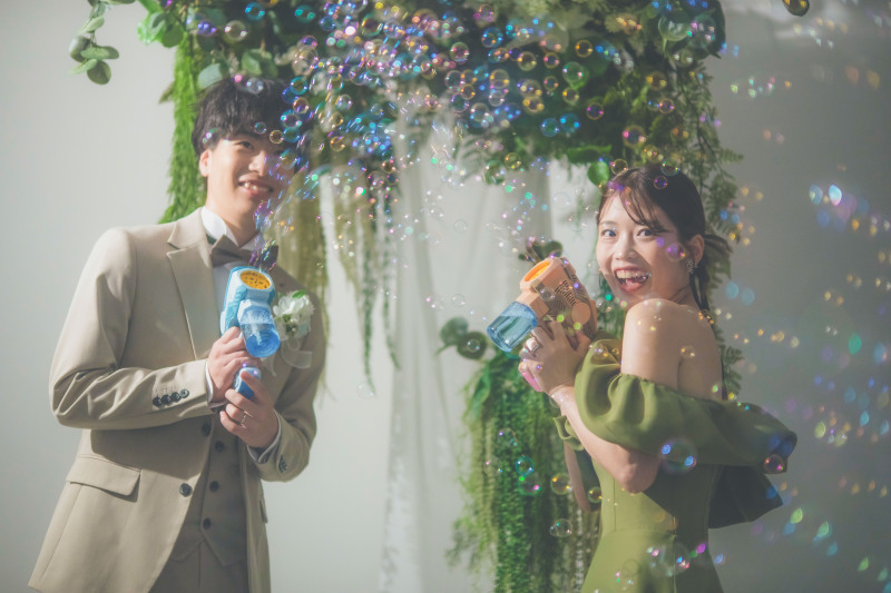 【ロケ+スタジオ】洋装スタジオ撮影付きロケーションプラン◎スタジオ1時間 50カット追加納品付き