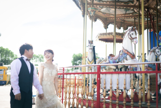 レトロ遊園地が舞台！エモーショナルフォト