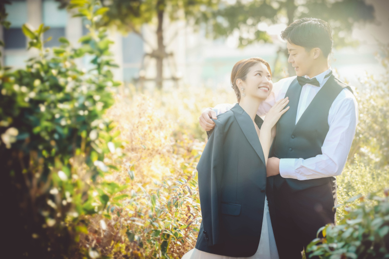 屋上庭園の緑いっぱいの空間で、やさしさに包まれて。