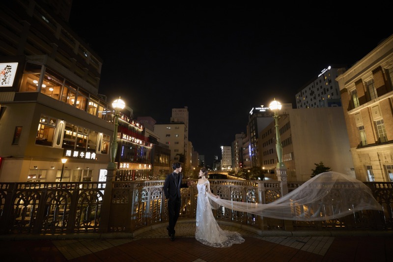 和装スタジオ＋洋装ロケーション撮影プラン