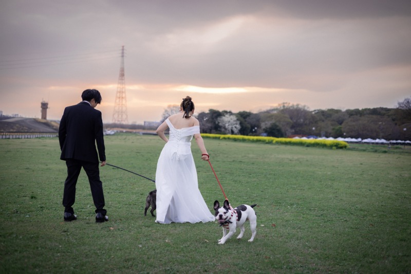 【ペットOK】大切な家族に祝福されるロケーション撮影プラン