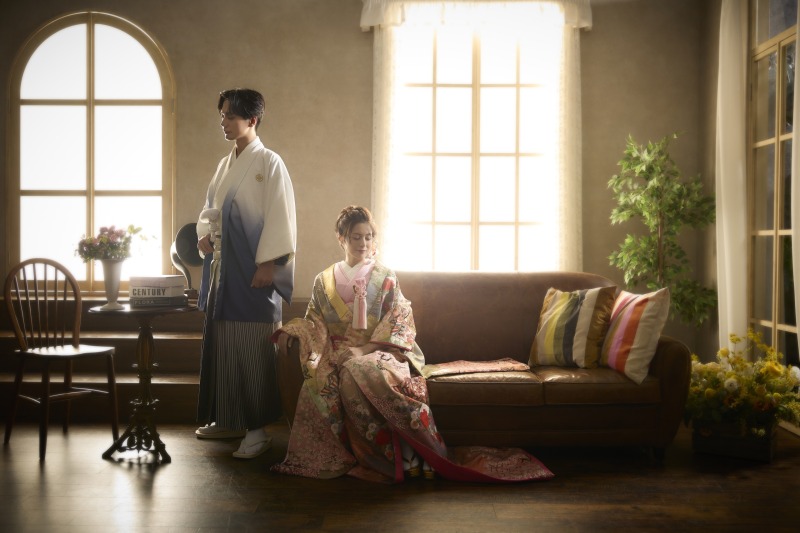 【こだわり花嫁へ】洋装1着&和装1着のスタジオ撮影プラン