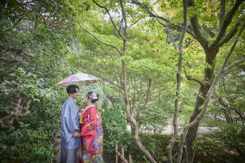 和装1着！大正の息吹を感じる東山荘ロケーション撮影プラン
